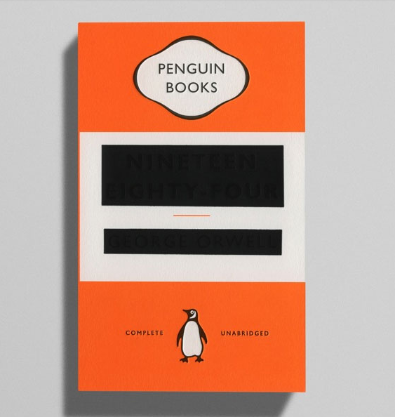 My Favourite Book Cover and Why: Orwell’s Nineteen Eighty Four 